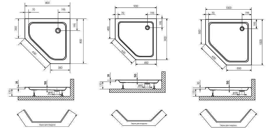 Размеры душевых поддонов угловых. Душевые кабины чертеж поддона 80 80. Поддон Алекс Батлер 90х90 ab9012v. Чертеж душевого поддона 80-80. Душевые кабины чертеж поддона 120 80.