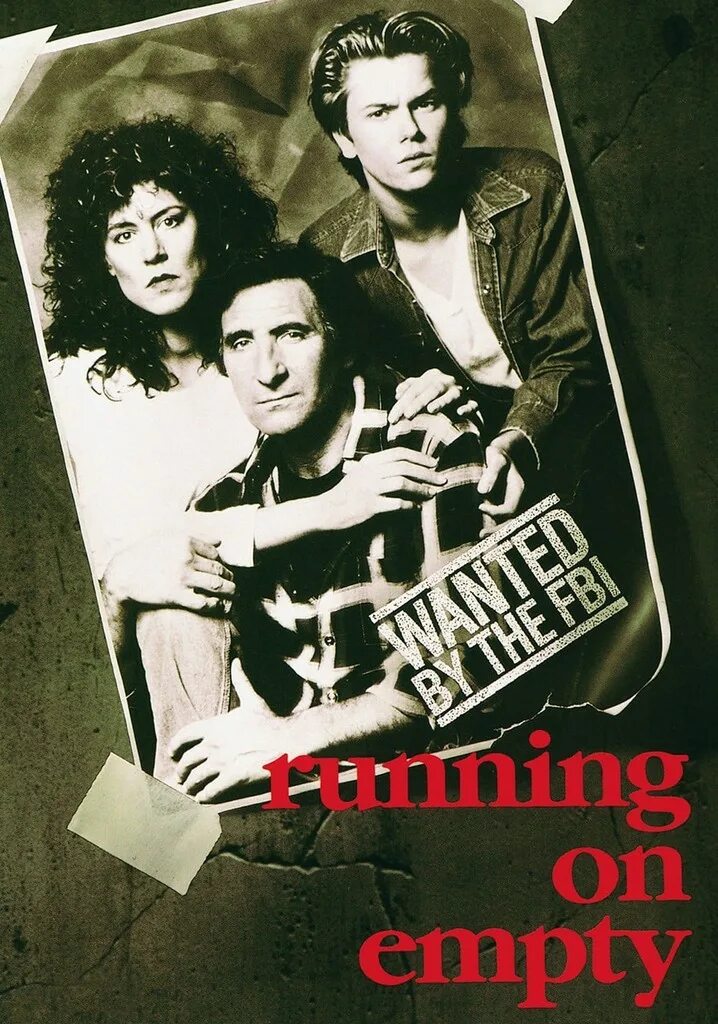 Run on empty. Running on empty 1988 poster. running on empty 1988 постер.