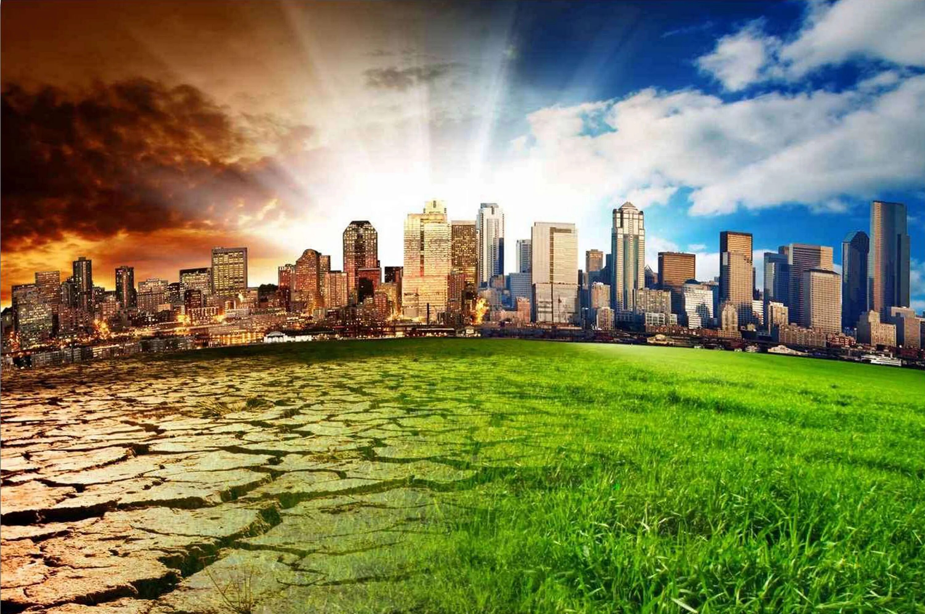 Глобальные изменения общества. Экологические проблемы. Разрушение природы. Природа в городе. Загрязнение окружающей среды.