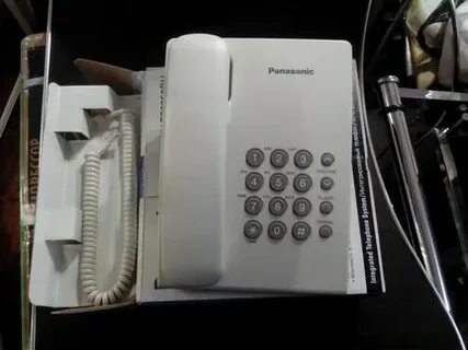 Телефон проводной panasonic kx ts2350ruw