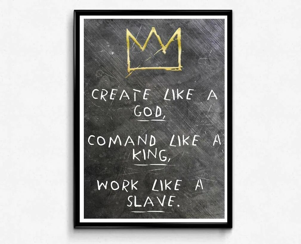 Work a poster. Плакат w26. Live like a King тату. Лайк Король. Work like a slave.