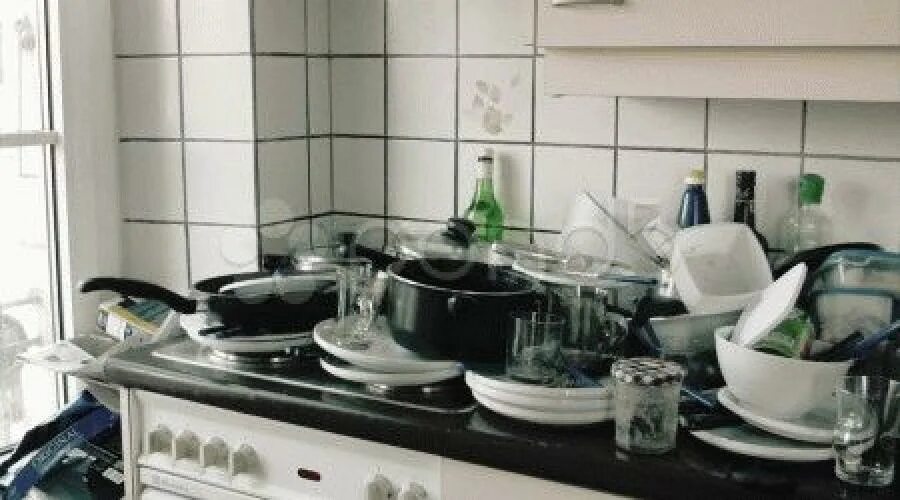 Мыть чужую посуду во сне