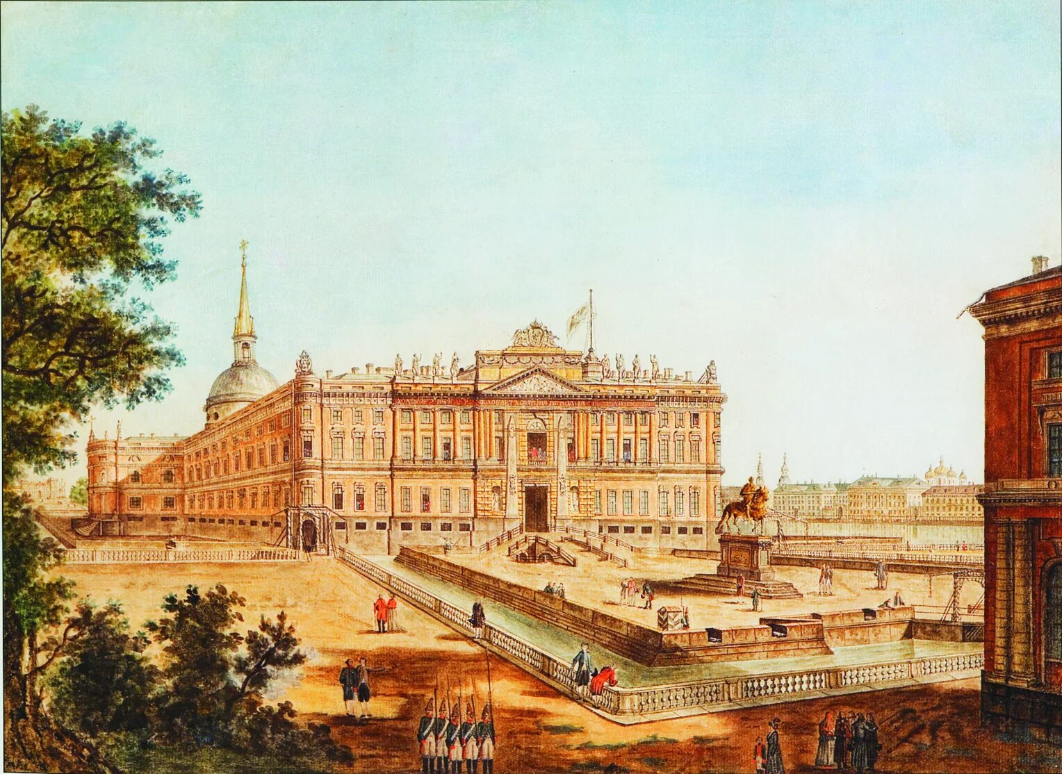 Василий баженов михайловский замок. Михайловский дворец в санкт-петербурге 19 век. Фёдор яковлевич алексеев михайловский замок. Алексеев федор яковлевич (1753/1755-1824). Михайловский замок с садовой.