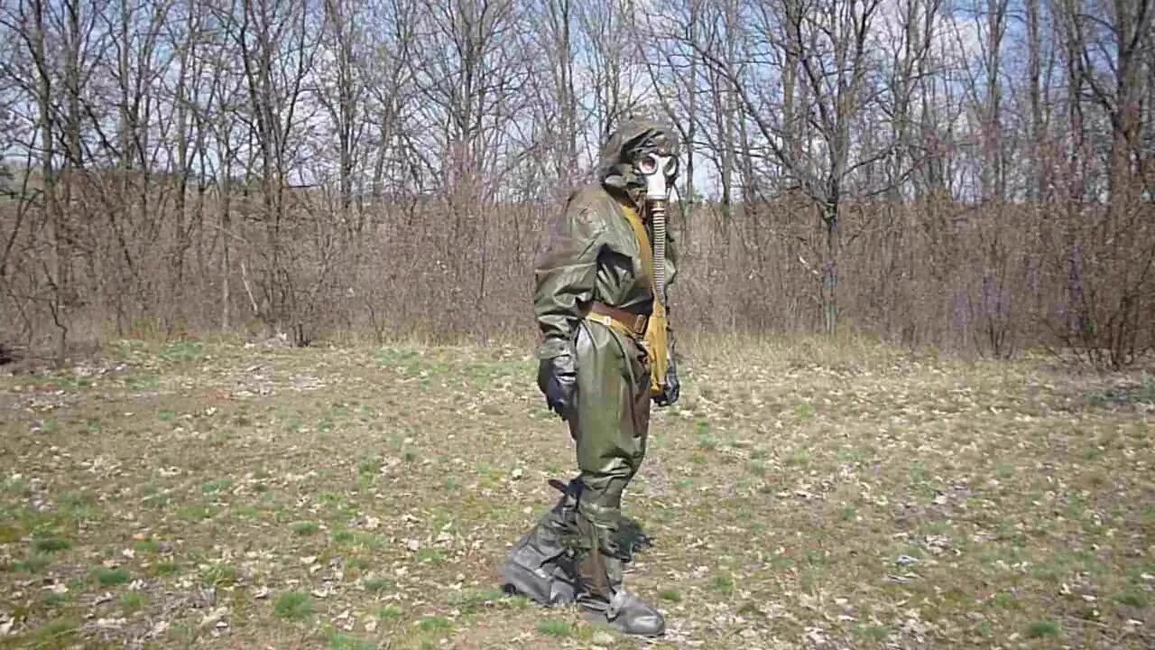 Одевание озк видео. Марш бросок в озк и противогазах. рхбз химза.