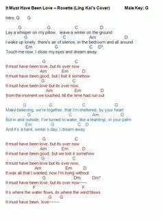 Перевод песни must be love