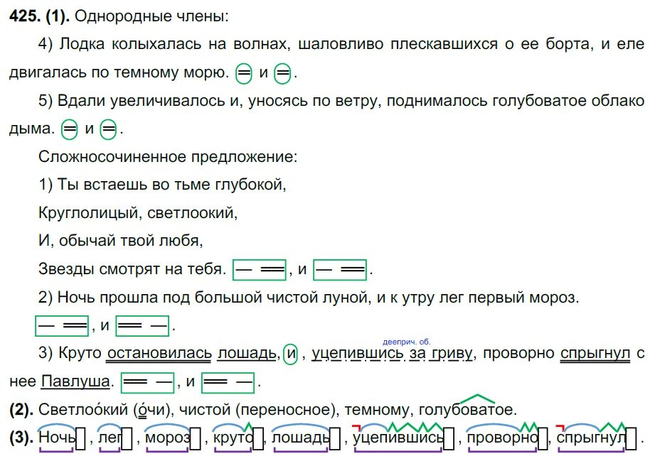 Лодка колыхалась на волнах шаловливо плескавшихся об ее борта. Русский язык 7 класс упражнение 425. Русский язык 7 класс Разумовская упражнение 425. Вдали увеличивалось и уносясь. Чуть двигался