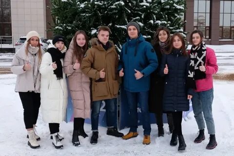 Новогодняя студентки