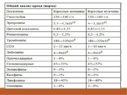 Общий клинический анализ это