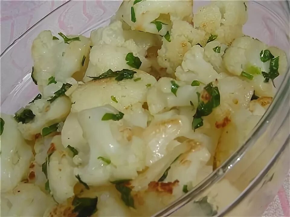 Как приготовить цветную капусту с кабачком