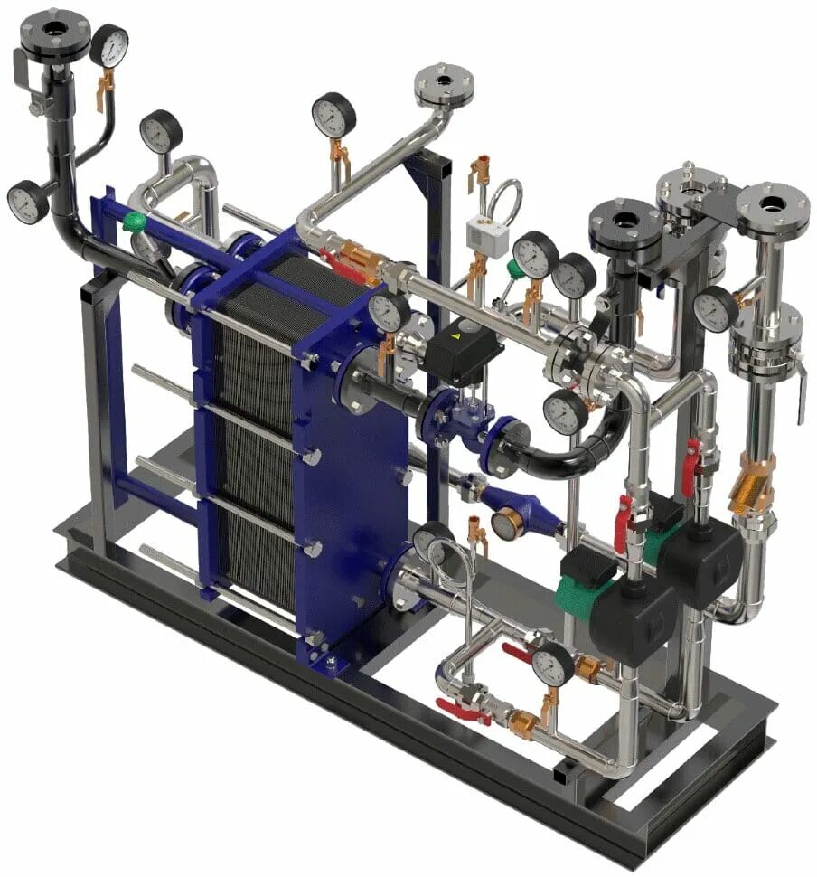 Блочный тепловой пункт Данфосс. Блочный тепловой пункт БТП. Блочный тепловой пункт Фортус. Блочный тепловой пункт ГВС Данфосс. Теплообменник итп