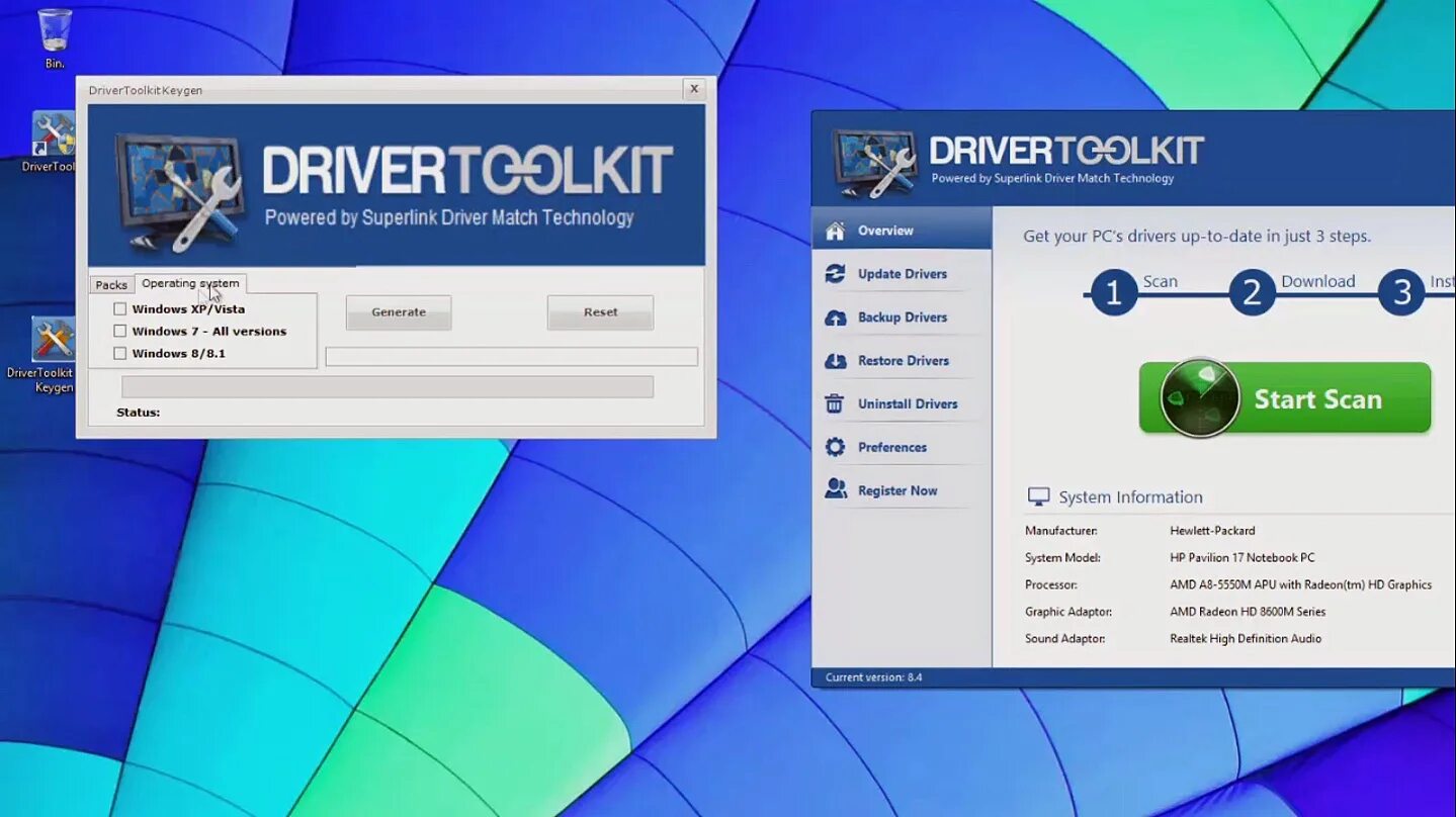 Кряк drivers