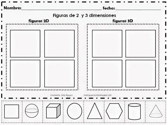 Sorting shapes. 2d shapes in everyday life sorting worksheet.