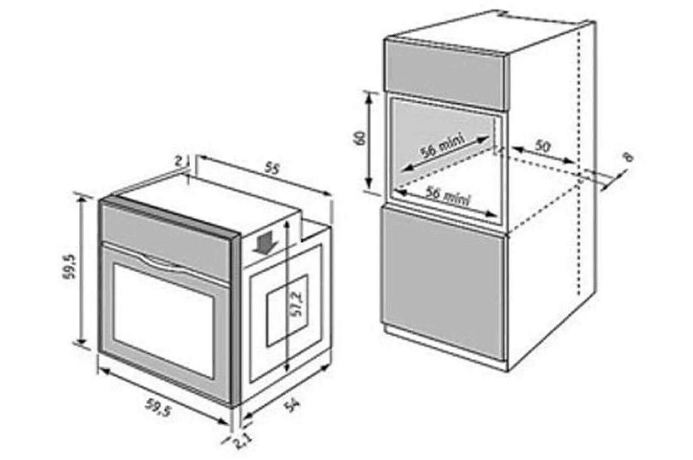Zigmund & shtain en 113. Встраиваемый духовой шкаф beko размеры. Духовой шкаф высота 45 см встраиваемая. Духовой электрический ширина. Духовой шкаф на 450 для встройки.