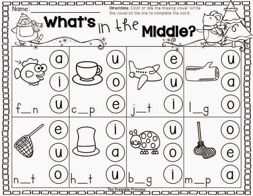 Complete the missing vowels. Vowels задания для детей. Activities for Kindergarten Phonics. Vowels activities. Short Vowels Worksheets for Kindergarten.