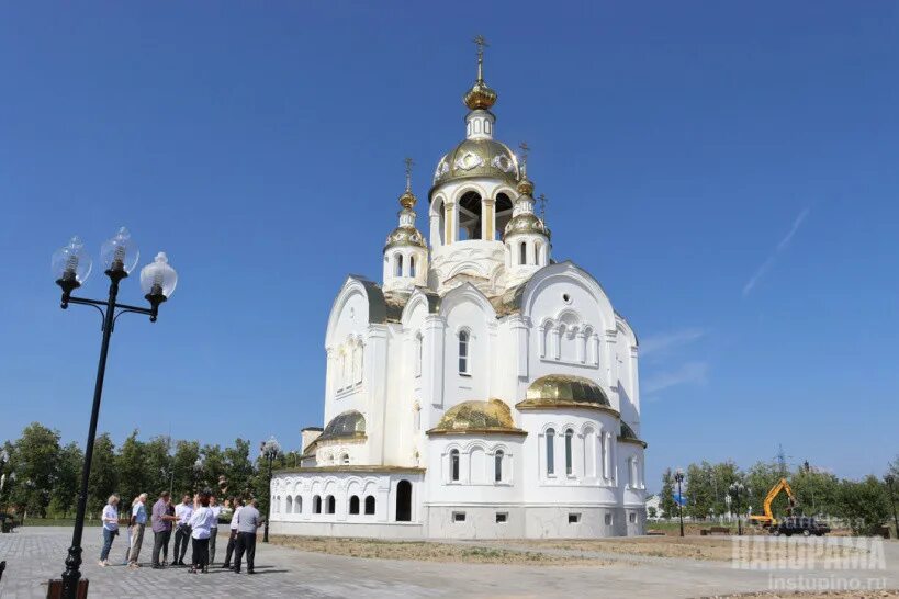 Ступино храм всех святых. Новый храм в г.ступино.