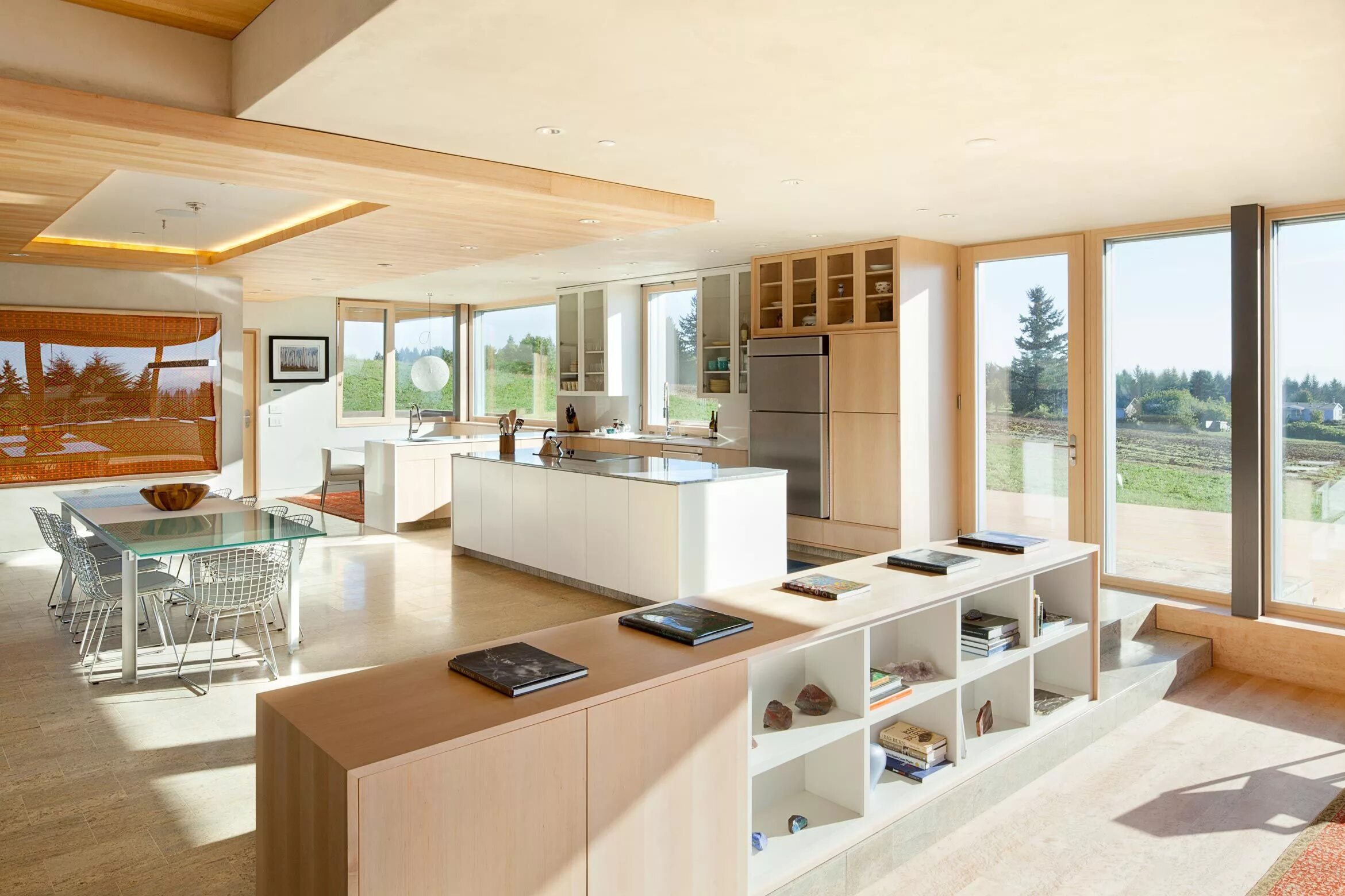 Live and house