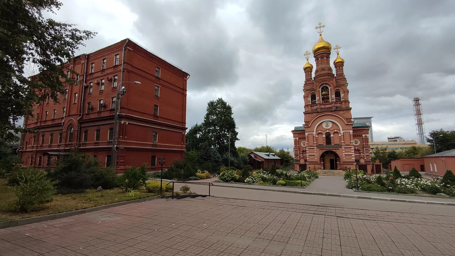 Москва Алексеевский монастырь Церковь Всех Святых Фотография