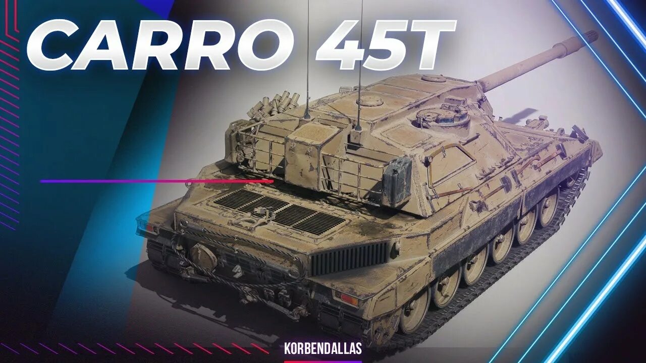 Танк Карро 45т. Карро 45т вот. Карро 45. Carro 45t броня.