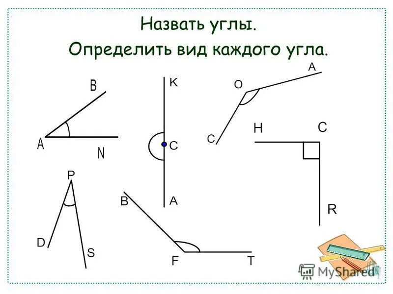 Определите вид угла. Виды углов измерение углов. Углы 2 класс. Виды углов определение. Угол можно определять в