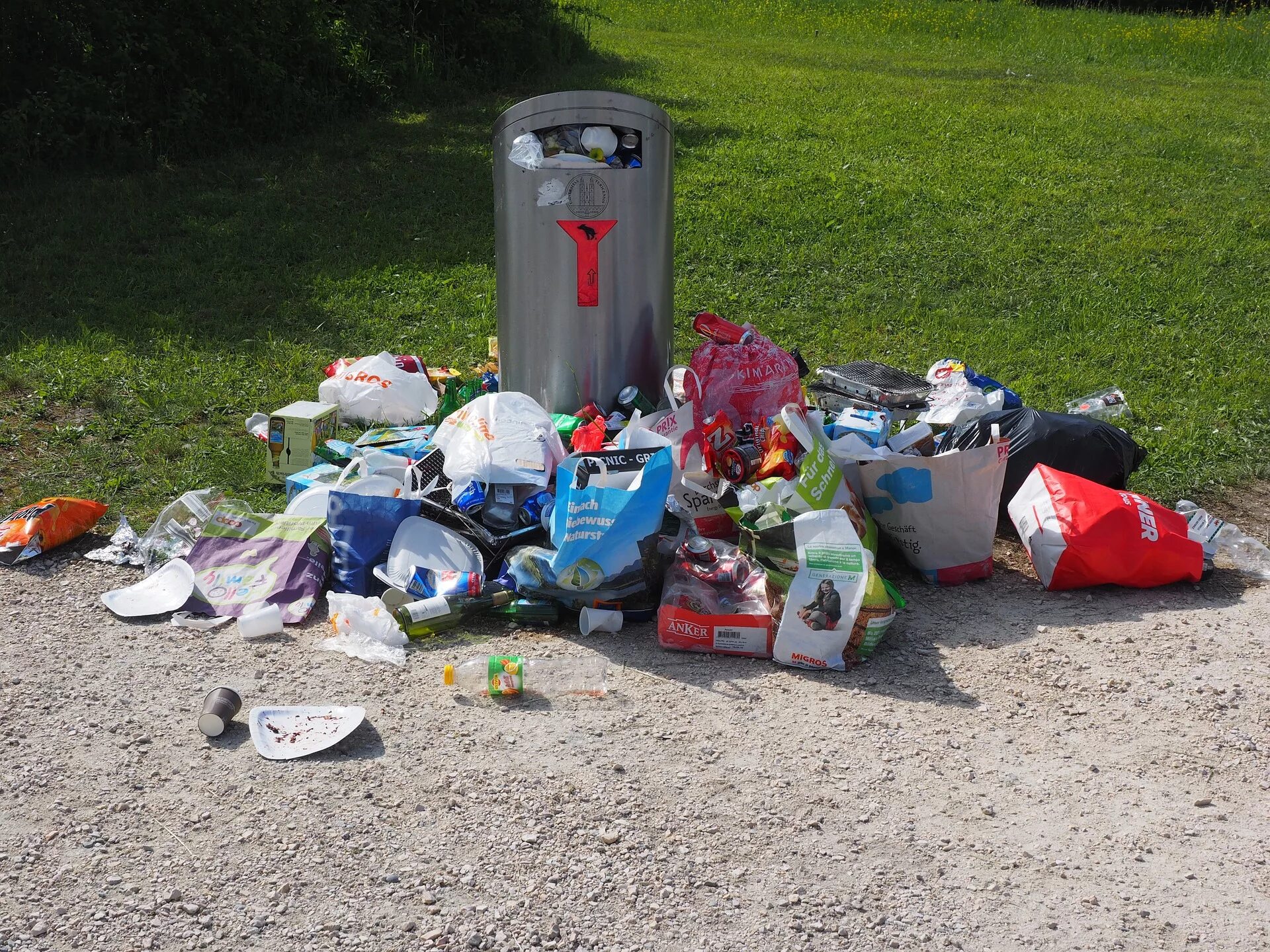 Garbage wastes