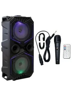 Портативная колонка bluetooth с микрофоном