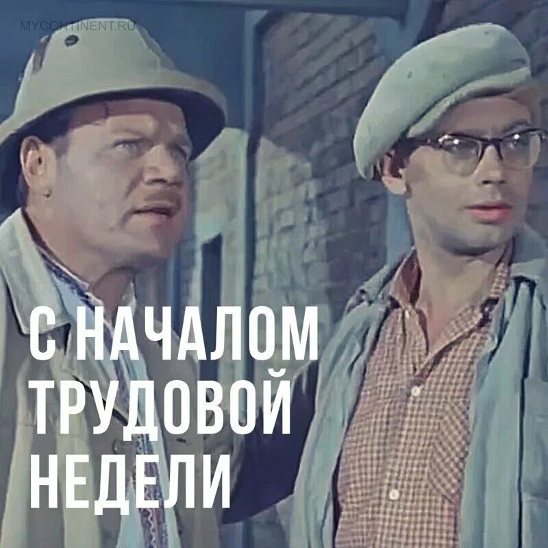 Первая трудовая неделя