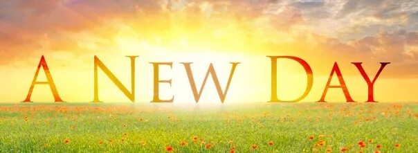 Start a New Day. New Day надпись картинки. New Day витами. Названия Нью Дэй.
