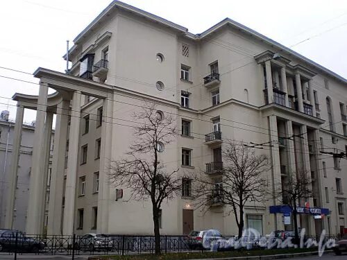 Жилой дом, Санкт-Петербург, Сталинский неоклассицизм, Бабушкина ул., 77, Ивановс