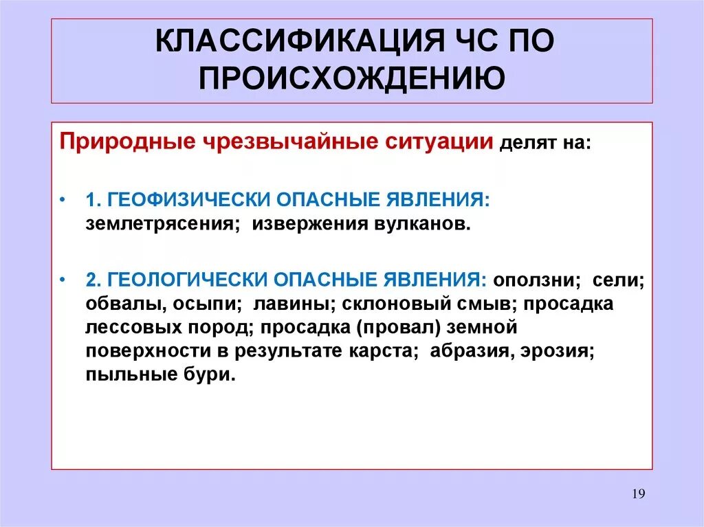 Дать характеристику природных чс. Классификация происхождения ЧС. Классификация ЧМ по происхождению. Классификация чрезвычайных ситуаций по происхо. По происхождению Чрезвычайные ситуации классифицируются на…..