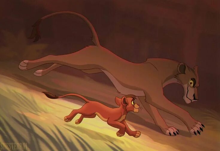 Zira from lion king 2... what i think of what that brute did i get a little tens