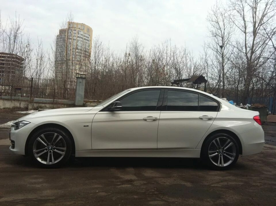 Бмв тонировка фото Тонировка + BMW 3 series (F30), 2 л, 2014 года стайлинг DRIVE2