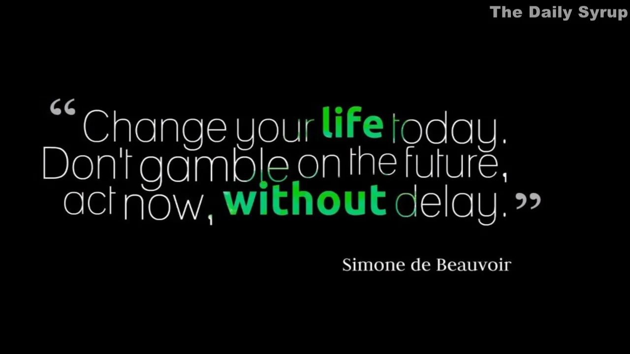 Without delay. Change your Life today. Лайф Тудей. Лайф Тудей заставка. Today don't.