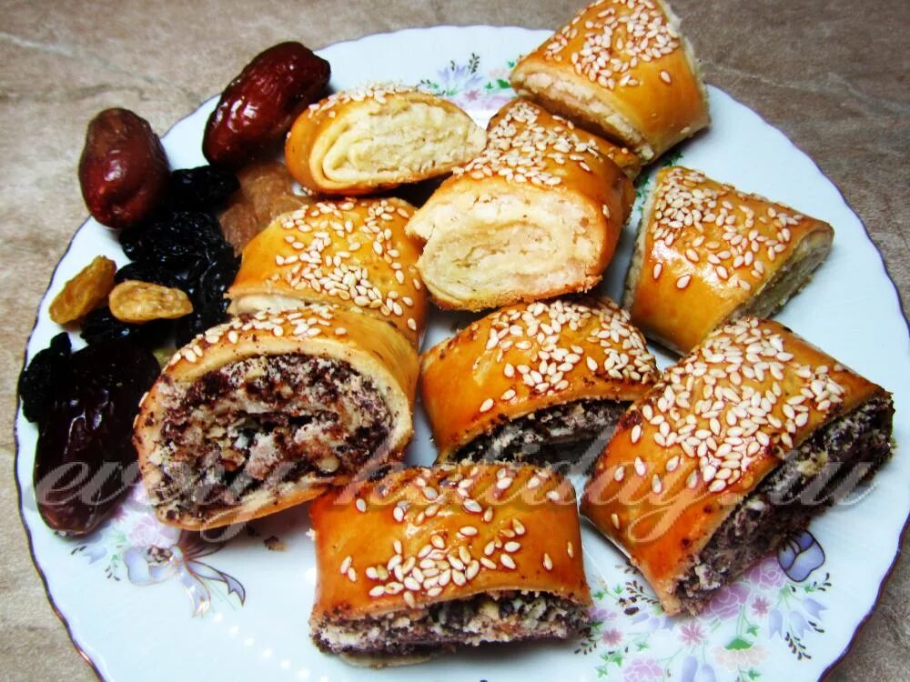 Гата армянская рецепт с фото с орехом Армянское печенье гата с орехами Нежное песочно-слоистое тесто, хрусткая корочка