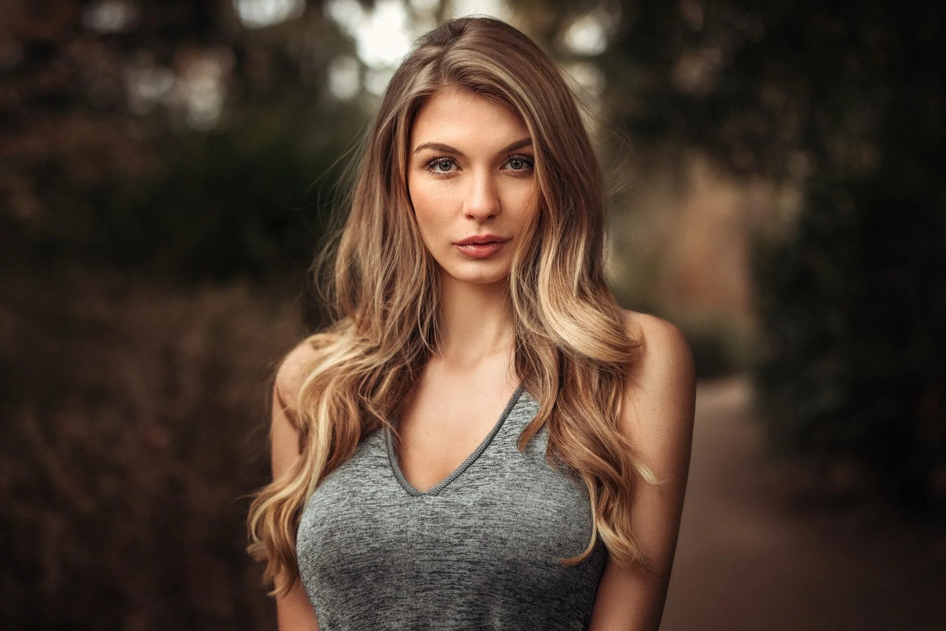 Данные модели девушки
