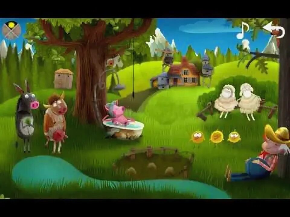 Little fox music box. The little fox game.