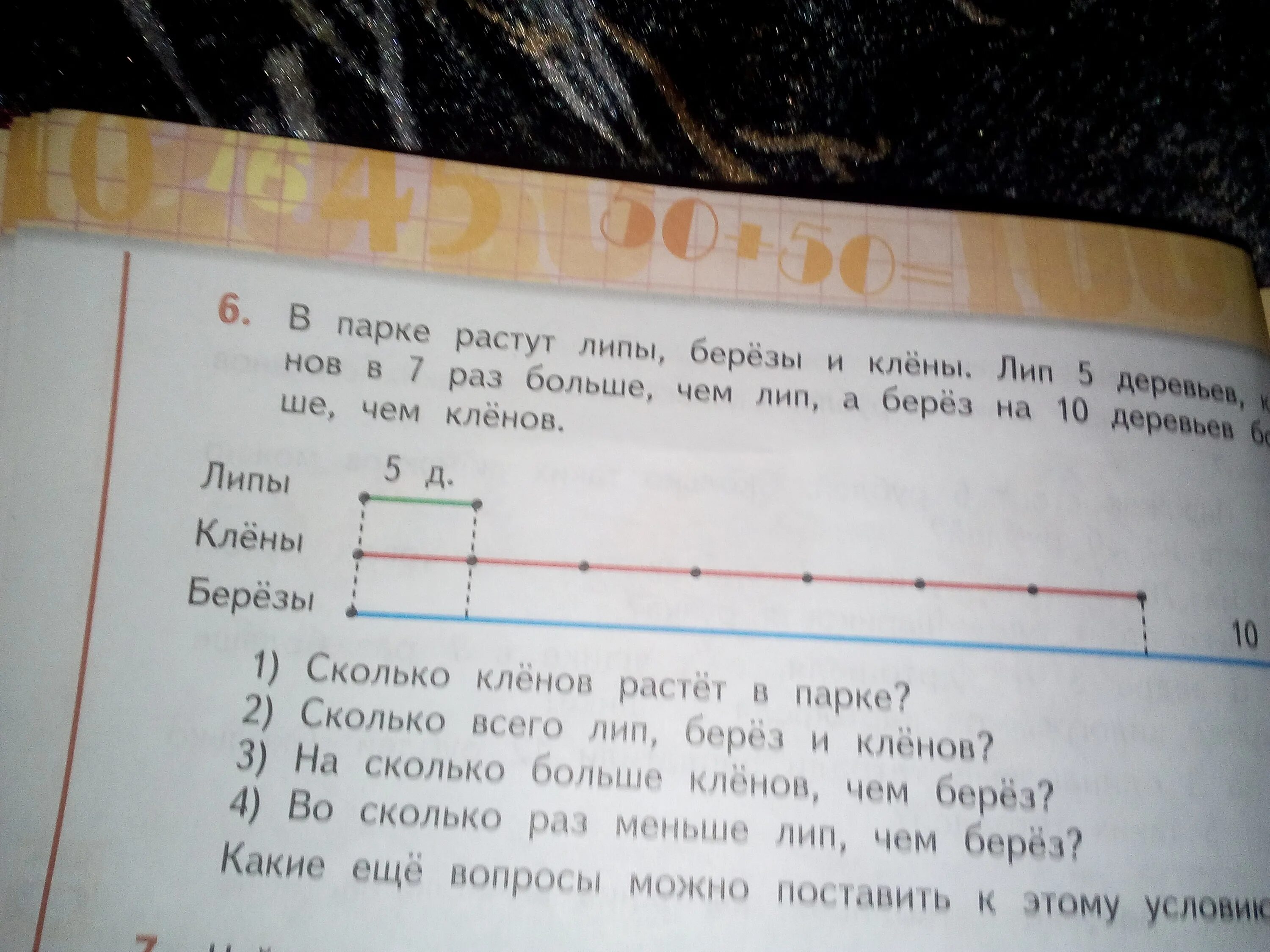 В парке 40 берез количество. Задача второй класс березы и липы. В парке росли берёзы и липы задача. Береза выше липы в 3 раза. Задача про клен.