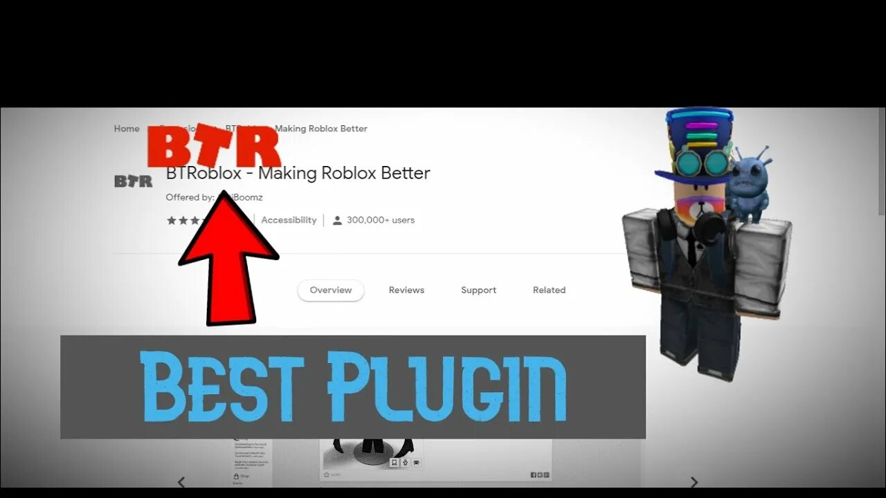 Плагины для РОБЛОКС. РОБЛОКС плюс. Better Roblox. BTROBLOX - making Roblox better.