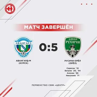 Авангард курск орел