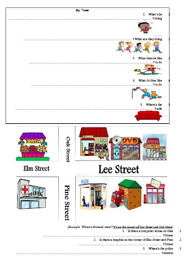 Places in Town Worksheets. City and countryside Worksheet. Places countryside Worksheets. City Country Worksheets. What your city town or village is