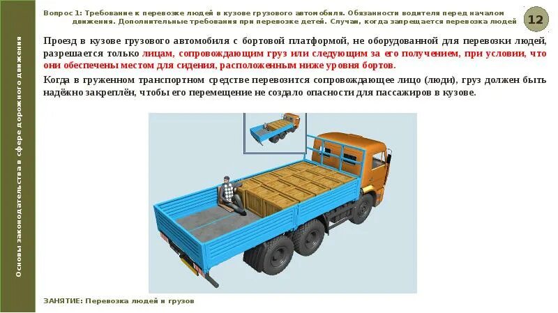 Безопасная перевозка груза. Транспортировка грузового автомобиля. Крепление груза на бортовой машине. Схемы крепления грузов на автотранспорте. Схема размещения и крепления груза в кузове транспортного средства.