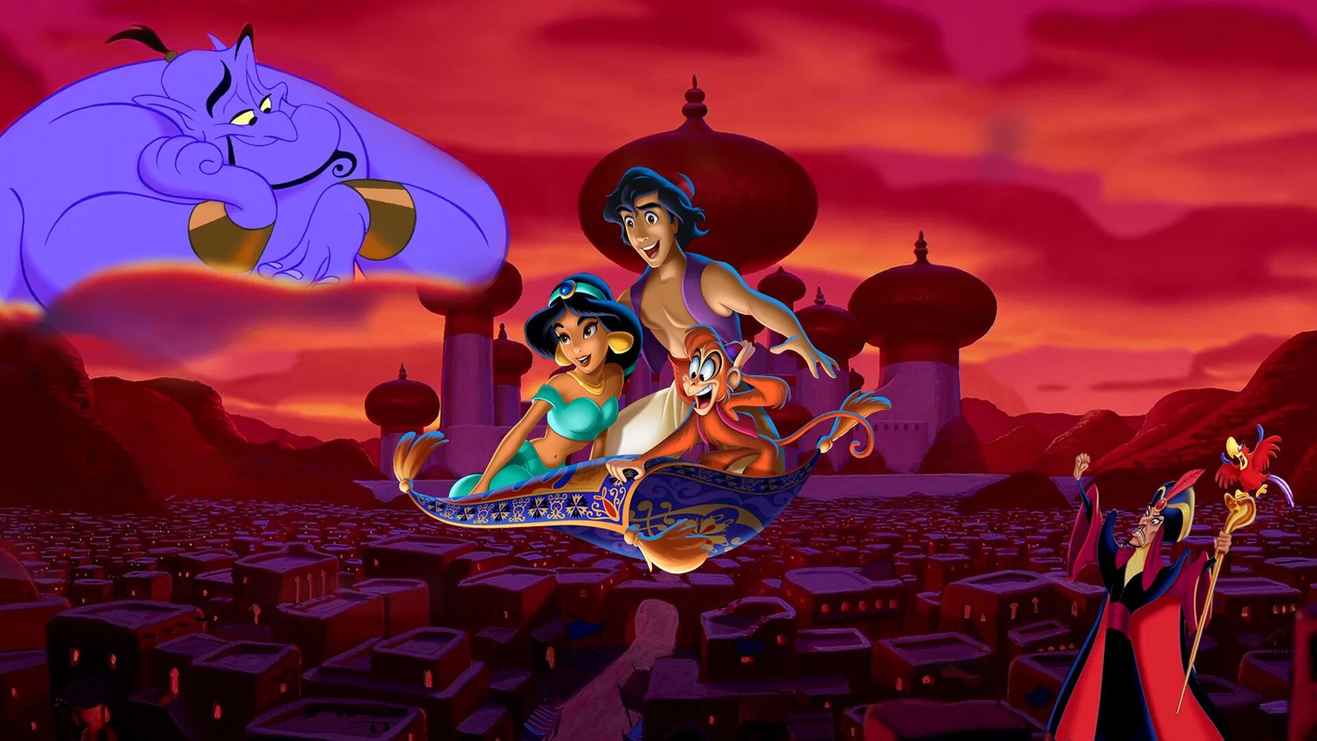 Aladdin rd ru. Уолт Дисней алладин.