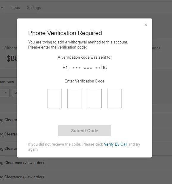 Verification code. Phone number verification. Mobile Phone verification code. Sent verification code. Please enter the code you received