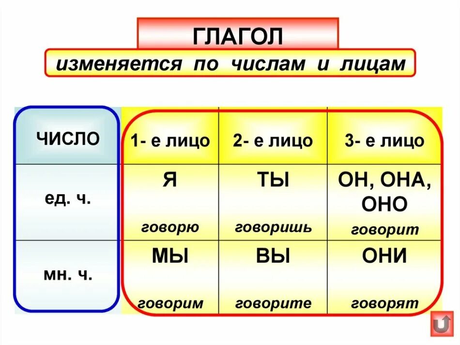 Сколько имеет глагол. Как определить лицо глагола. 3 Лицо единственное число в русском языке глаголы. 1 2 3 Лицо в русском языке глагола. Лица в русском языке 1 2 3 лицо глаголов.