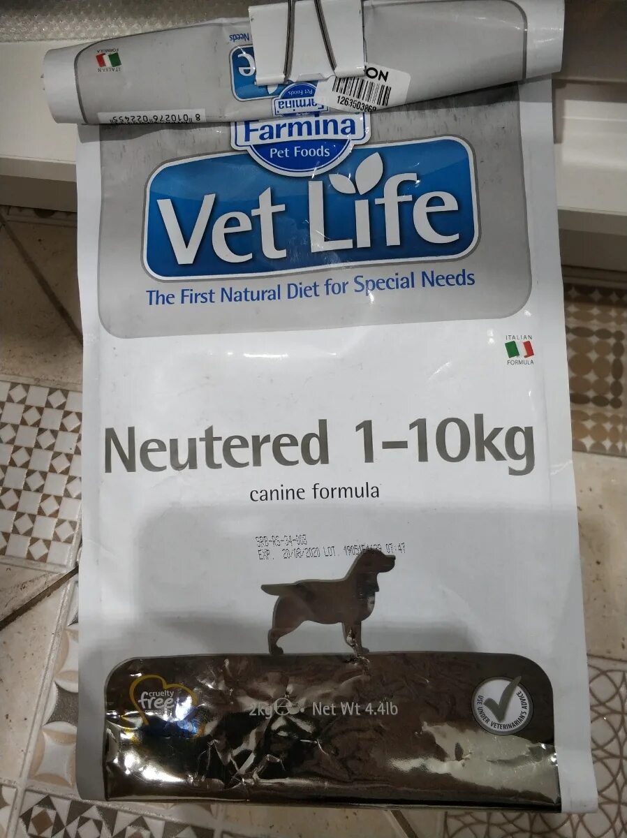 Vet life для стерилизованных