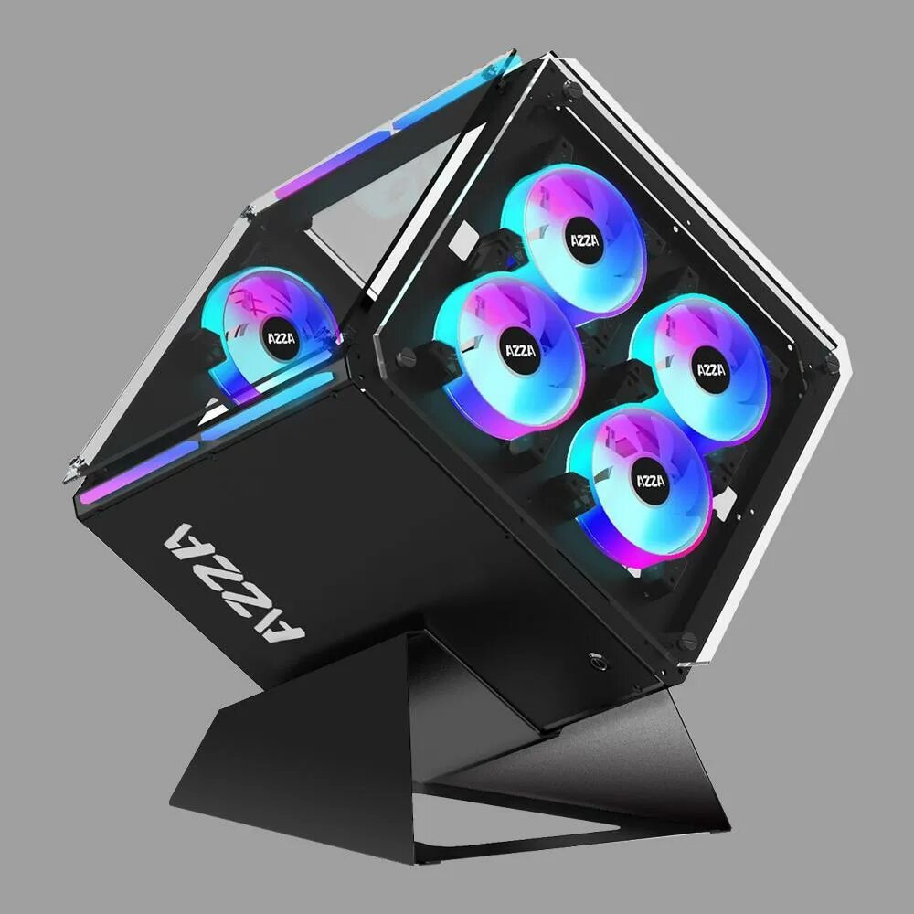 Cube pc. Azza Cube 802. Azza Cube Mini 805. Корпус Cube. Корпус для ПК кубик.