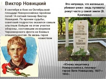 Витя новицкий