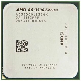 Характеристики процессора amd a6