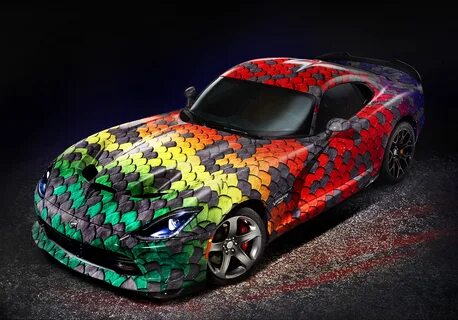 Colorful cars