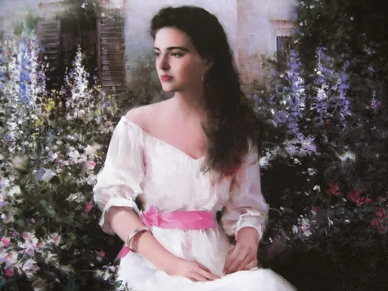 тургеневская девушка образ. тургеневская ася. тургеневская девушка художник ан хи. ан хи (an he) — художник реалист. тургеневская барышня ася.