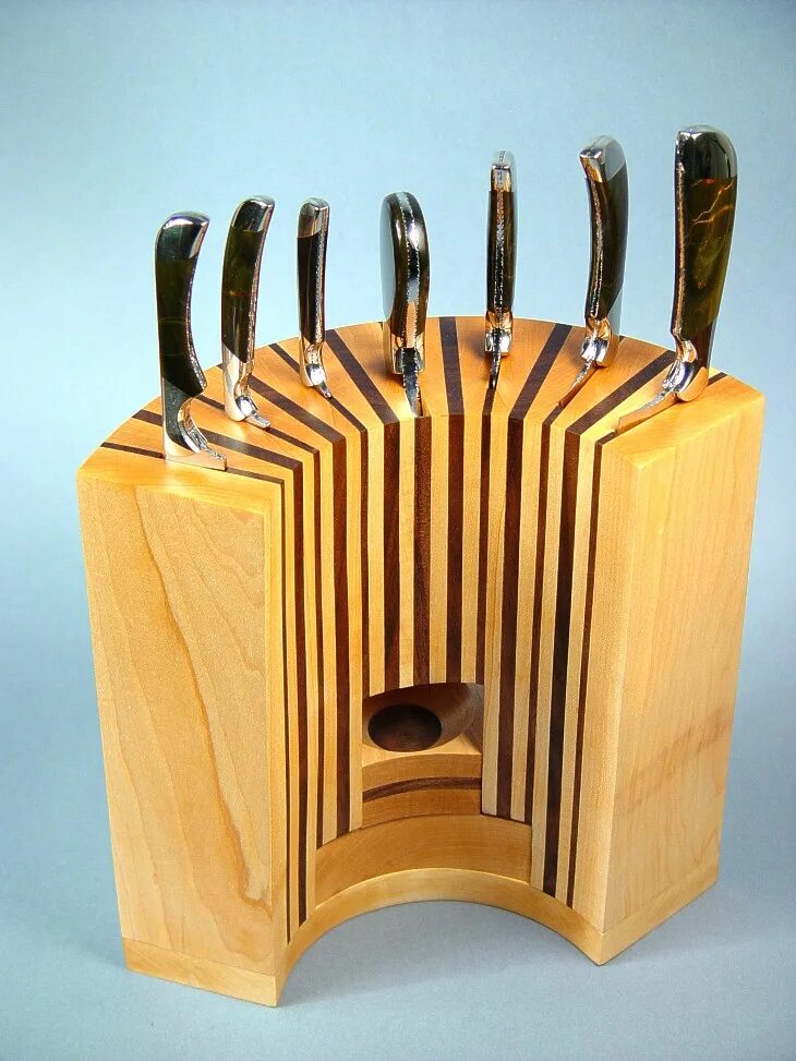 Деревянные кухонные ножи. Порт Куто подставка для ножей. Оригинальная подставка для ножей. Необычные подставки для ножей. Дизайнерская подставка для ножей.